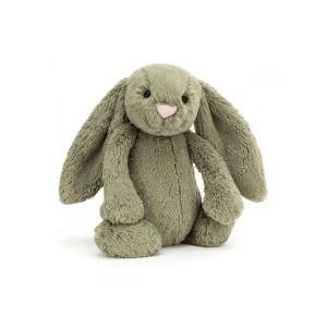 Jellycat Bashful Fern Bunny Medium - L = 12 Cm X H =31 Cm -Jellycat Soldes 4962060 0