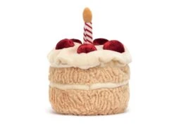 JELLYCAT A2BC - Amuseable Birthday Cake - L: 12 Cm X L: 12 Cm X H: 16 Cm -Jellycat Soldes jellycat a2bc amuseable birthday cake l 12 cm x l 12 cm x h 16 cm jellycat 1600 2